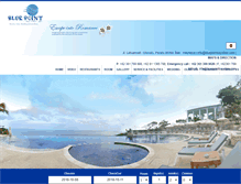 Tablet Screenshot of bluepointbayvillas.com